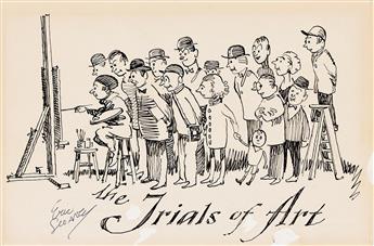 ERIC SLOANE (1905 - 1985) "The Trials of Art," "First Prize," and "Art is How you Look at it."